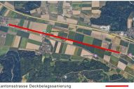 Strassenbelagssanierung - Bernstrasse Ortsende - Schönbrunnen